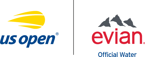 US Open evian logo